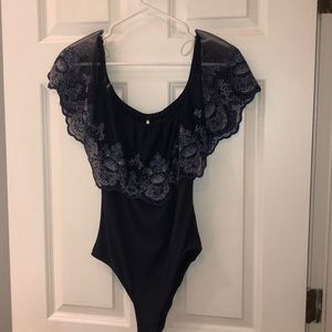 Off the shoulder bodysuit